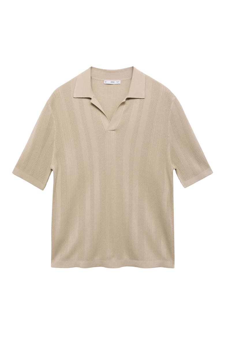 Rib Johnny Collar Polo, Alternate, color, LIGHT/ PASTEL GREY