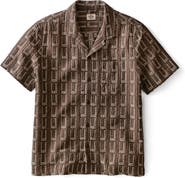 Marine Layer Dobby Resort Camp Shirt