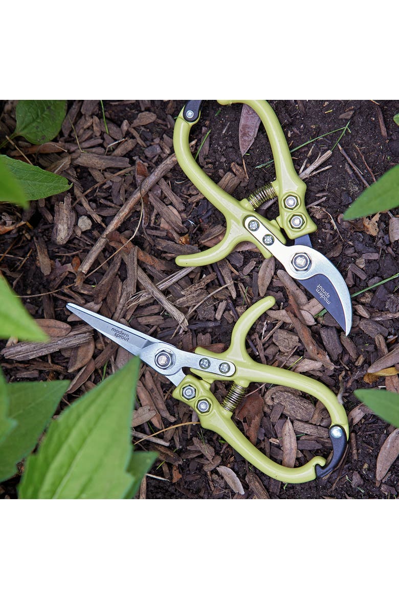 2pk Shears + Pruners, Alternate, color, Chartreuse