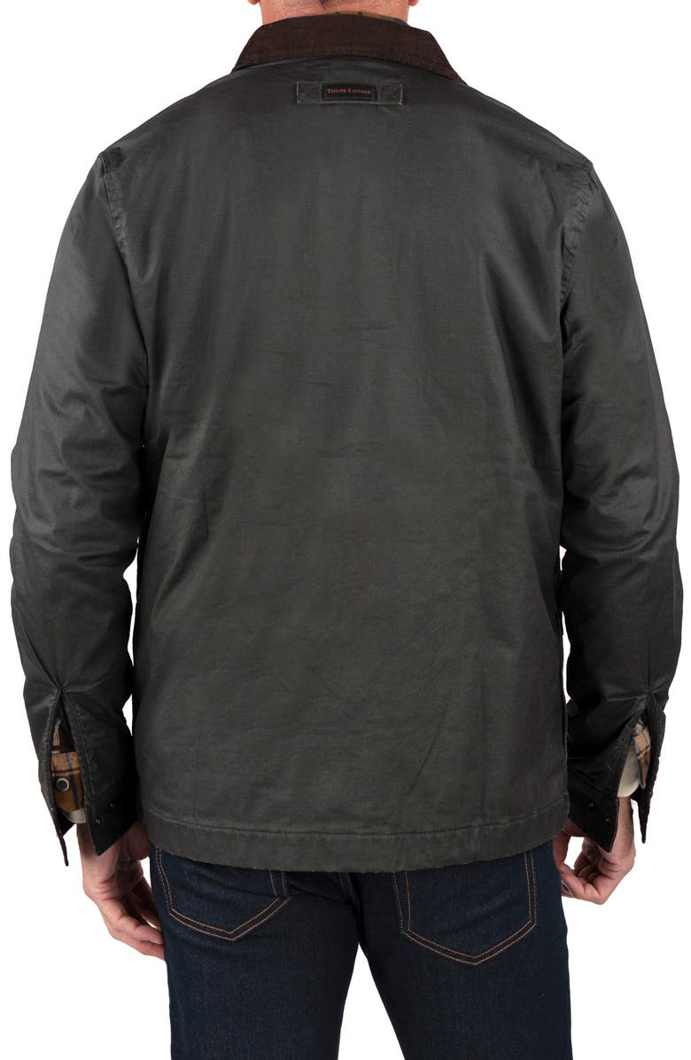 Tailor Vintage Herigate Waxed Stretch Cotton Jean Jacket, Alternate, color,