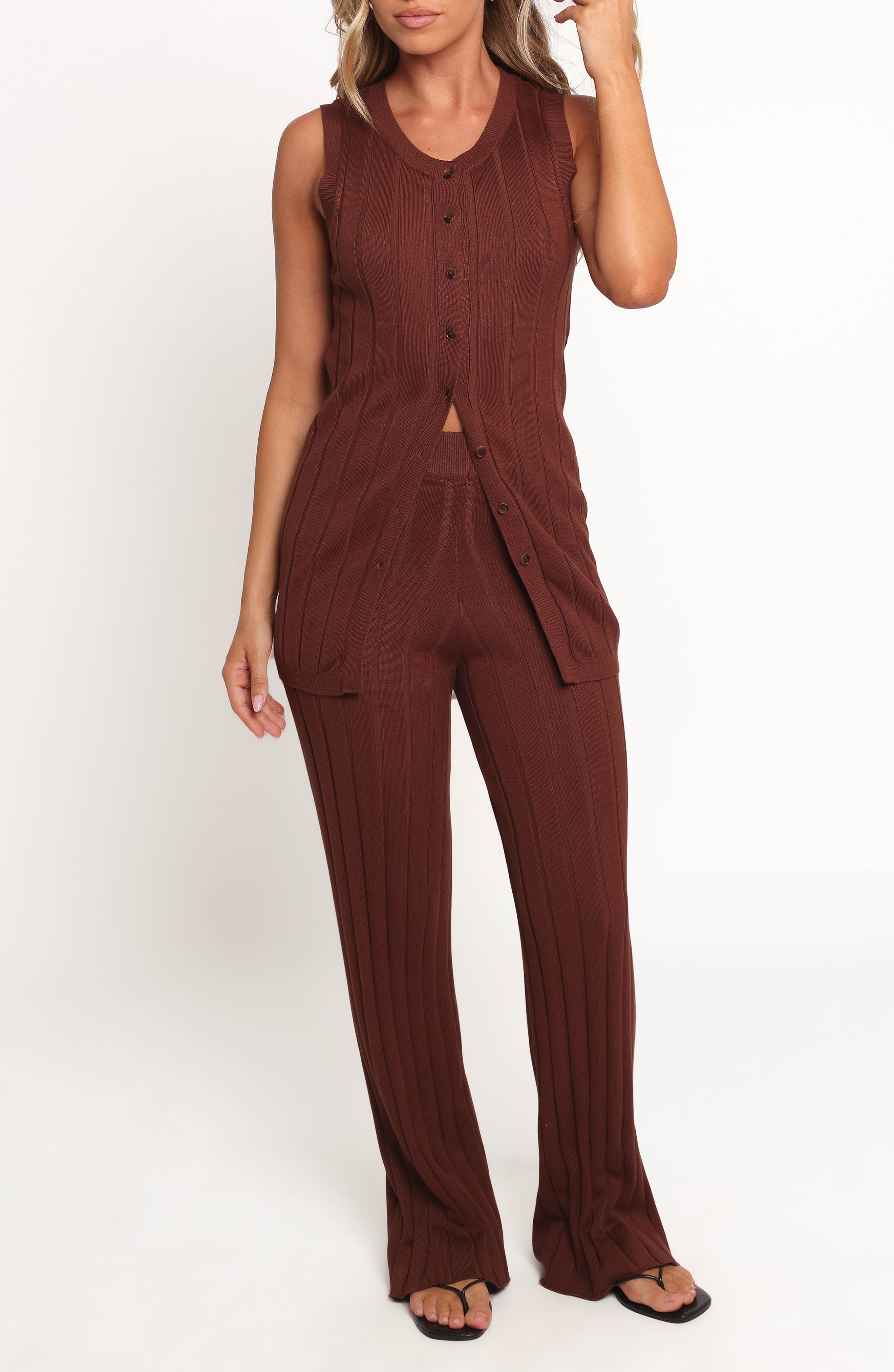 Petal & Pup Bowery Knit Vest & Pants Set