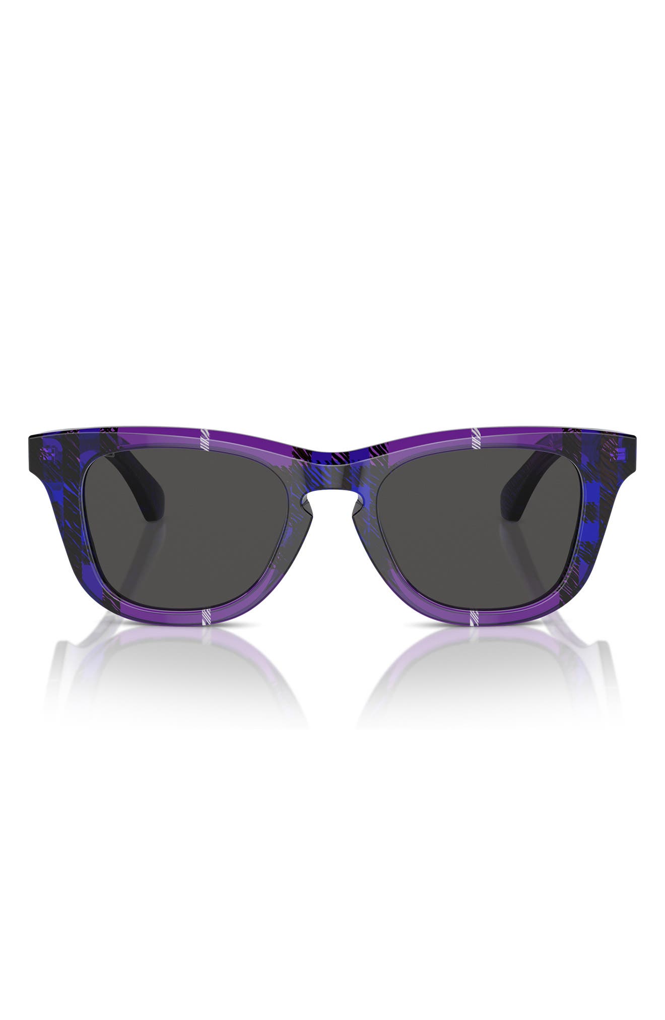 selected CHECK VIOLET / DARK GREY