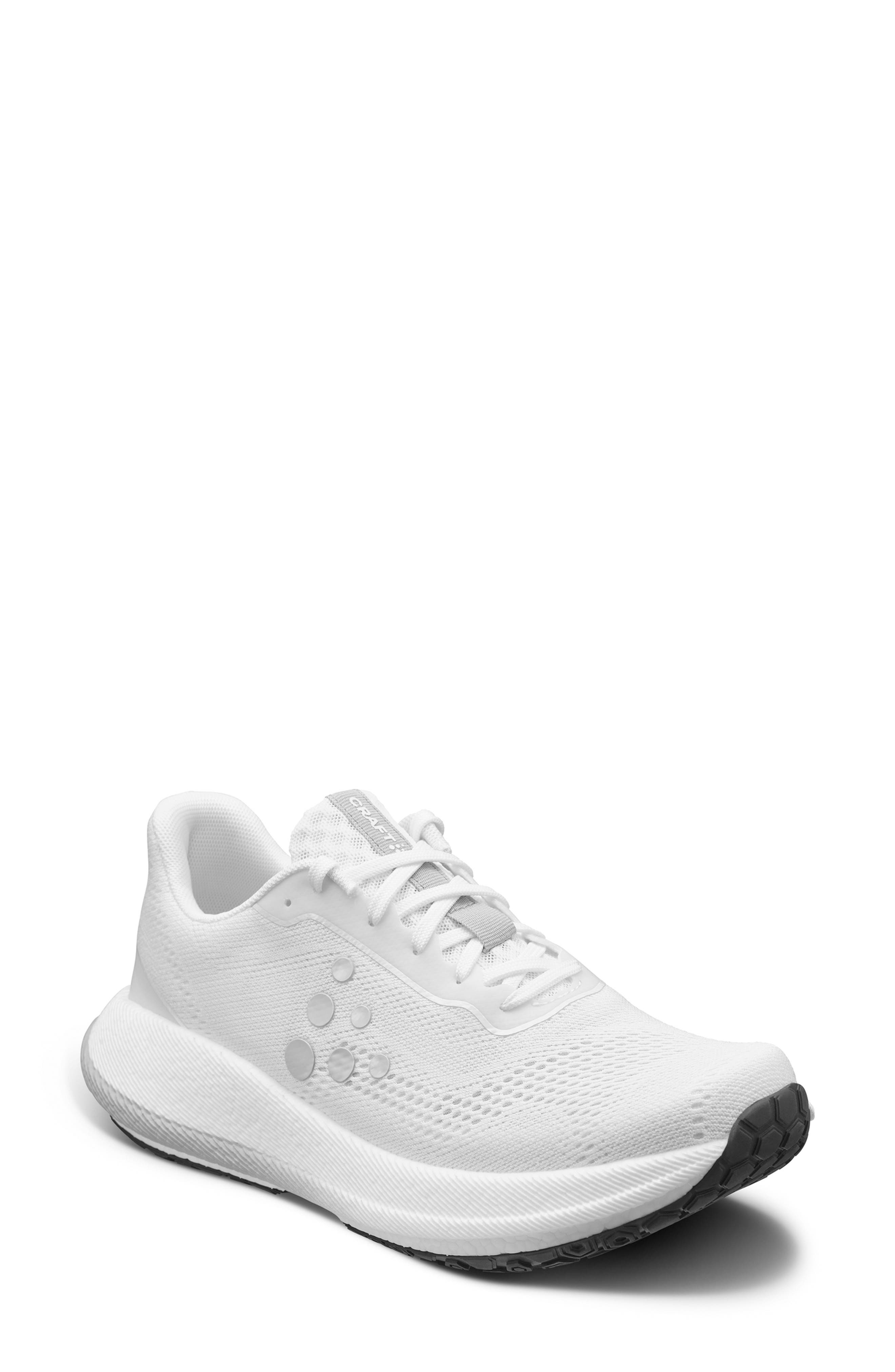 Craft Pacer Low Top Running Shoe, Main, color, White
