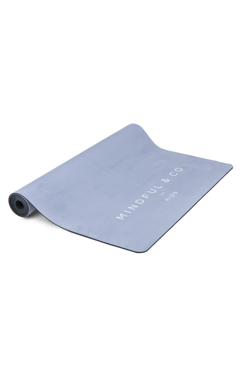 Mindful & Co Kids Kids Yoga Mat, Main, color, Coal