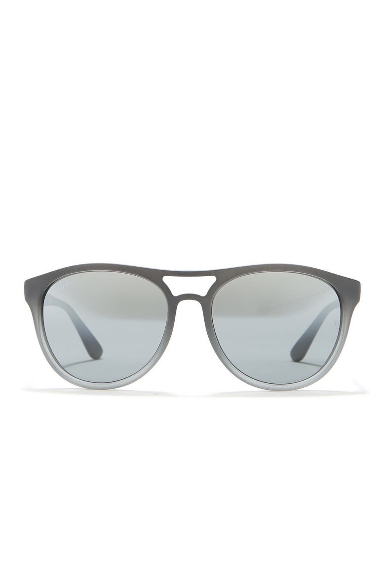 58mm Aviator Sunglasses, Main, color, GREY