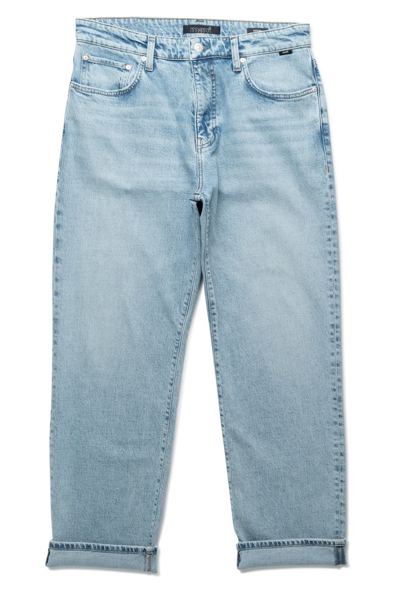 Marcel Relaxed Straight Leg Jeans, Alternate, color, BLEACHED CLASSIC BLUE
