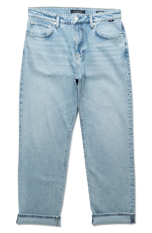 Mavi Jeans Marcel Relaxed Straight Leg Jeans In Bleached Classic Blue
