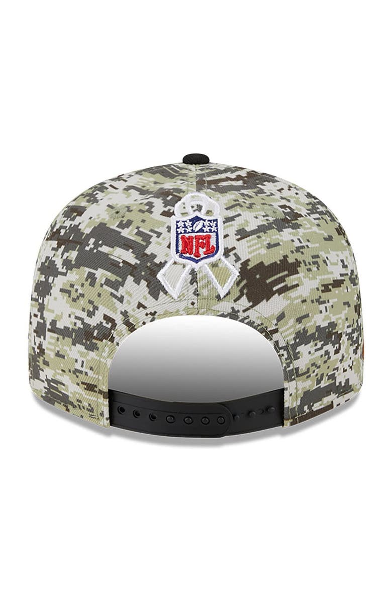 New Era Men's New Era  Camo/Black Cincinnati Bengals 2023 Salute To Service 9FIFTY Snapback Hat, Alternate, color, 