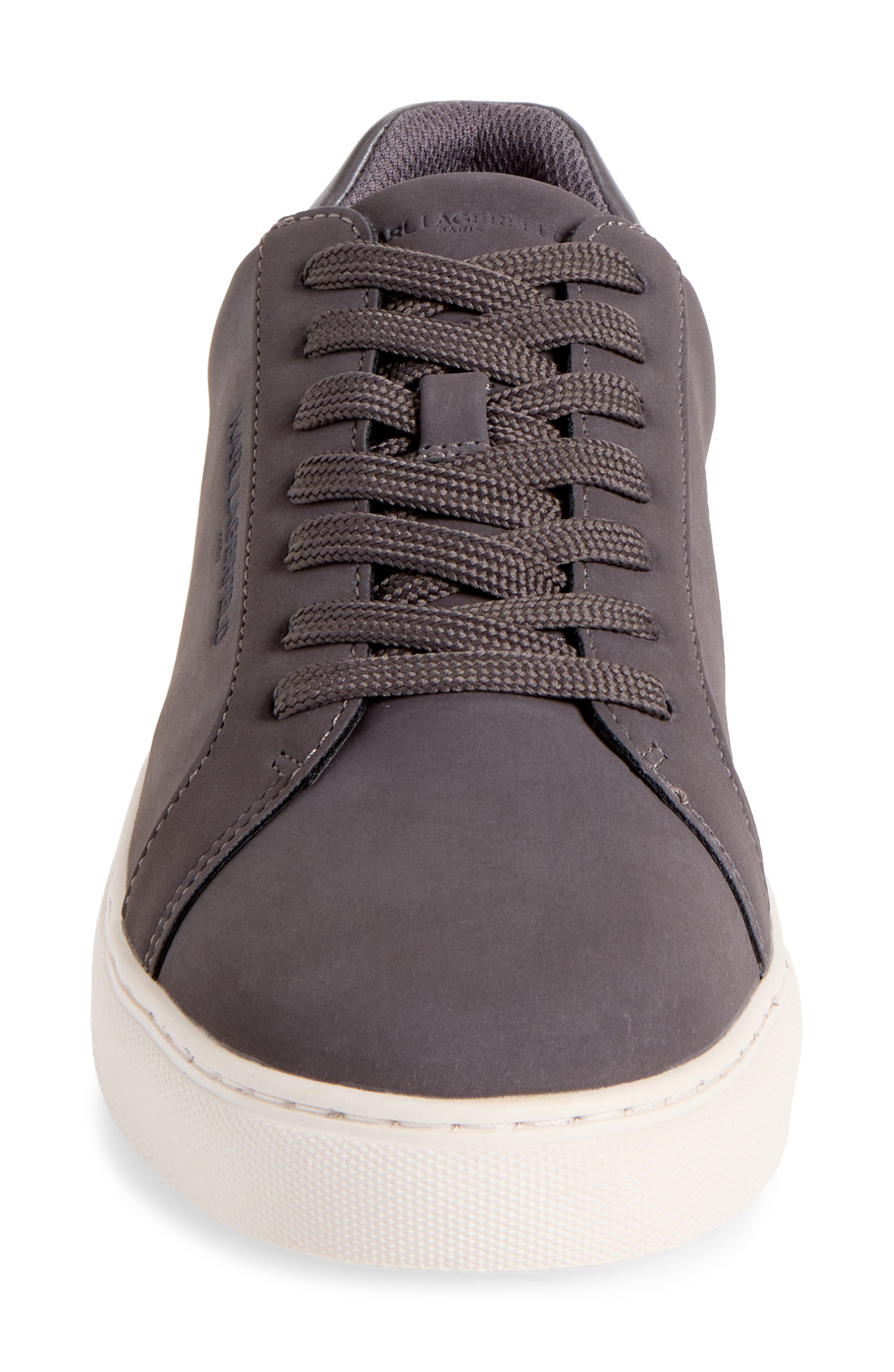 Avenix Faux Leather Sneaker, Alternate, color, GREY