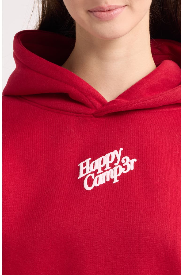 Puff Series Logo Hoodie, Alternate, color, DEEP RED