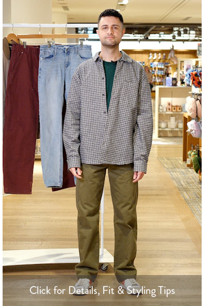 Hendersonville Classic Fit Check Brushed Cotton Button-Up Shirt video