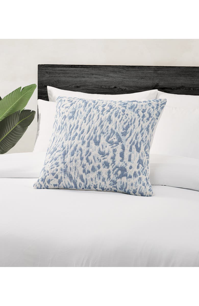 DKNY Animal Gauze Accent Pillow, Alternate, color, Blue