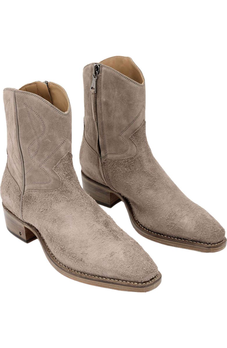 John Varvatos Walker Rancher Boot, Main, color, Grey Sky