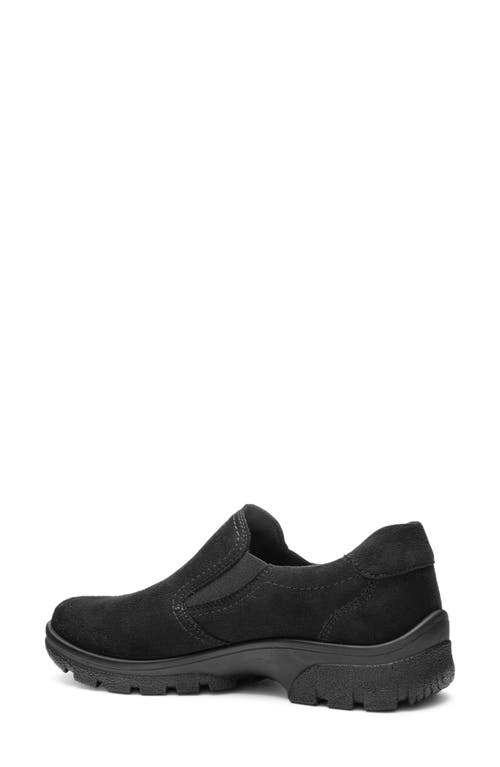 Ara Saber Waterproof Slip-on In Black