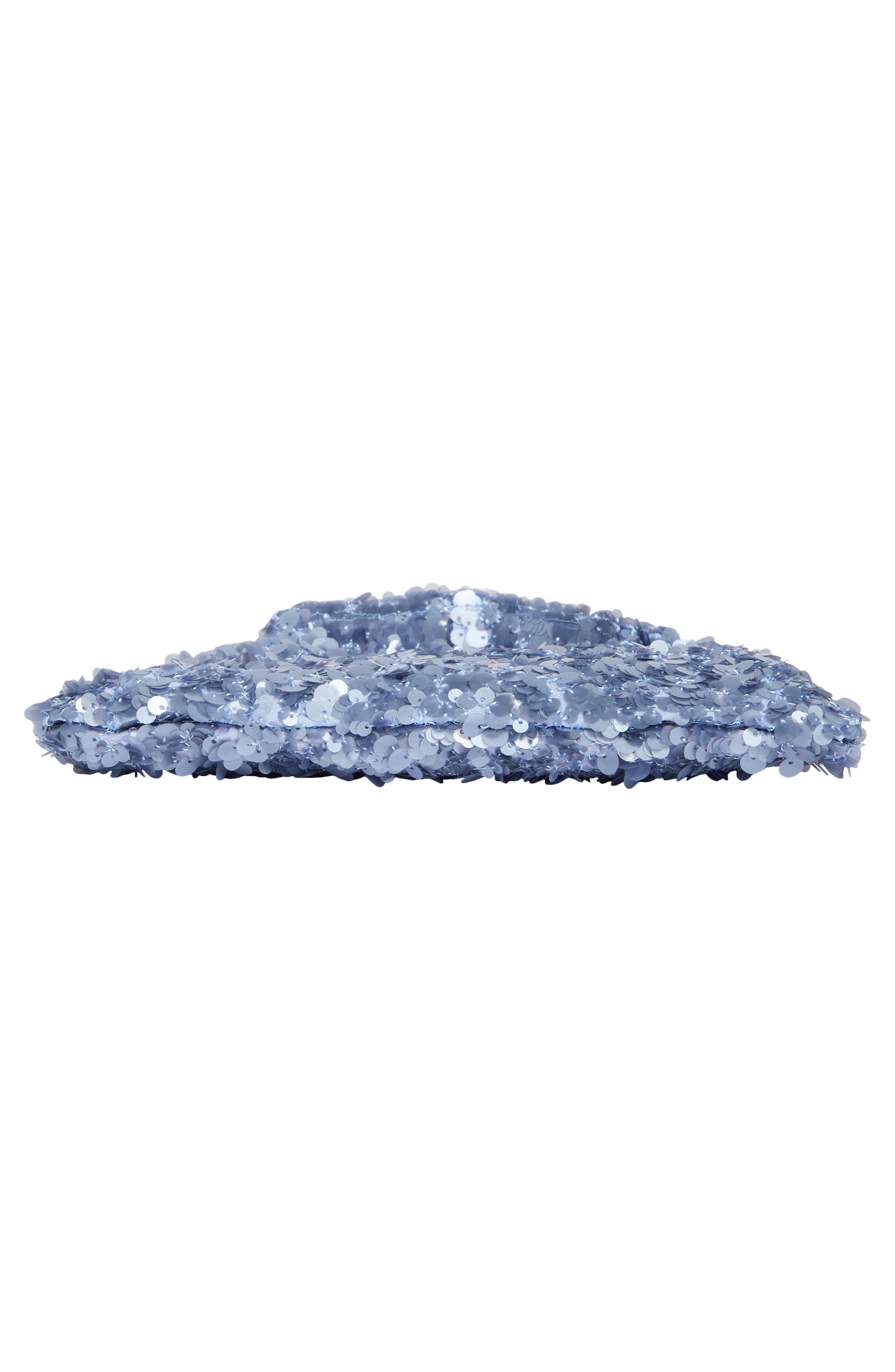 Fern Sequin Clutch, Alternate, color, DENIM