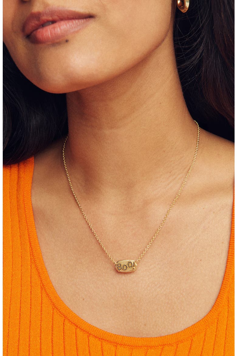 Elisa Boo Reversible Pendant Necklace, Alternate, color, GLD WHT GLOW IN DARK