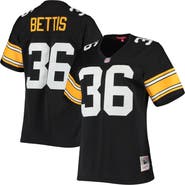 Mitchell & Ness Women's Mitchell & Ness Jerome Bettis Black Pittsburgh Steelers 1996 Legacy Replica Jersey