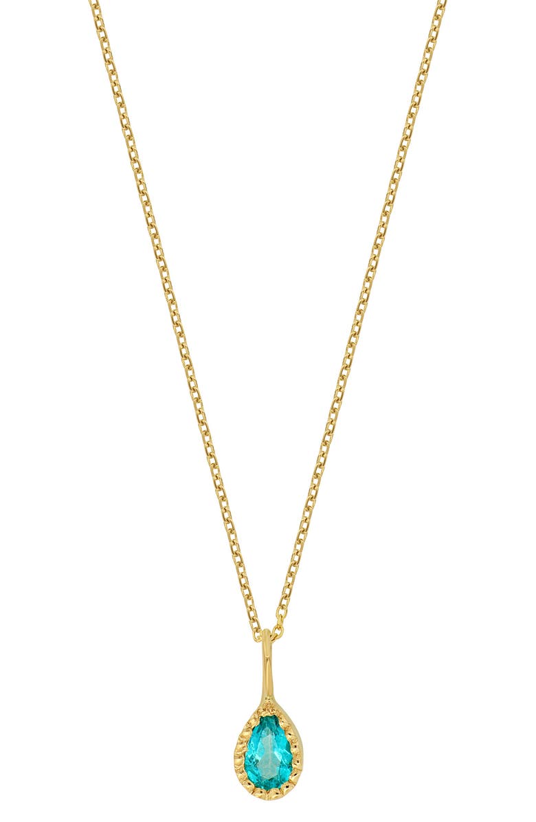 Bony Levy Topaz Pendant Necklace, Main, color, 