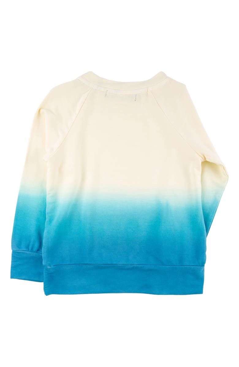 Miki Miette Kids' Iggy Ombré Cotton Sweatshirt, Alternate, color, 