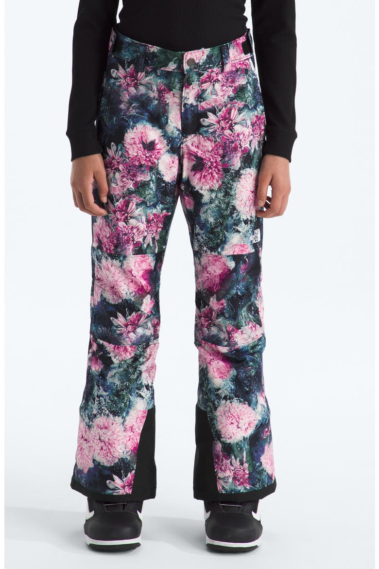 Kids' Freedom Waterproof Insulated Pants, Alternate, color, PALE BLOSSOM FROZEN