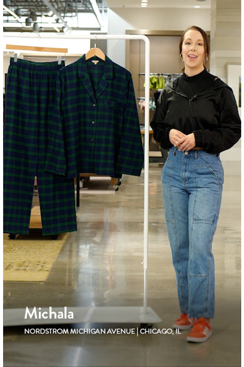 Plaid Cotton Flannel Pajamas video