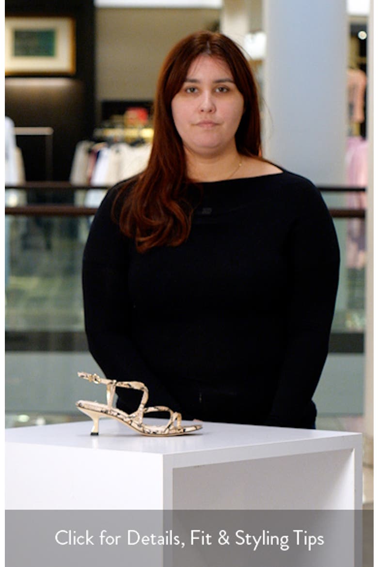 Jasmine Strappy Sandal video