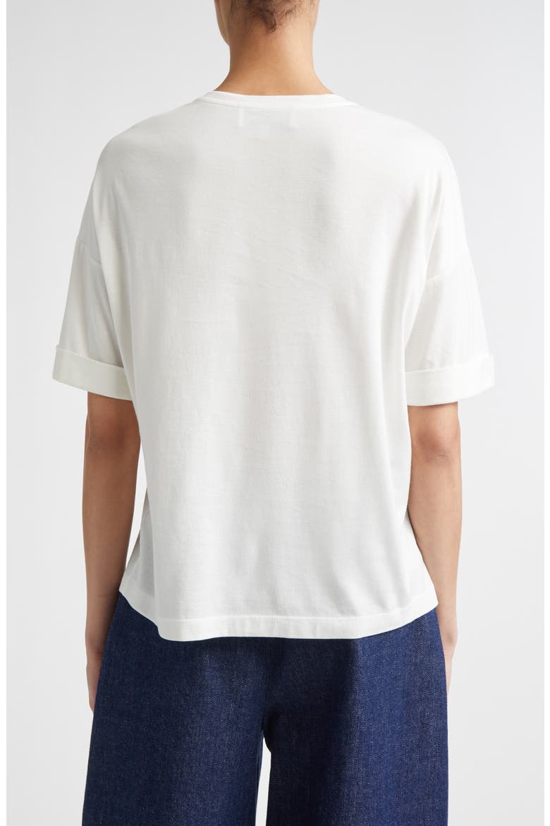 Worth Modal & Cashmere T-Shirt, Alternate, color, WHITE
