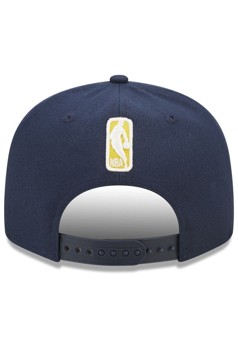 Men's New Era  Navy Indiana Pacers 2022/23 City Edition  Official 9FIFTY Snapback Adjustable Hat, Alternate, color, Navy