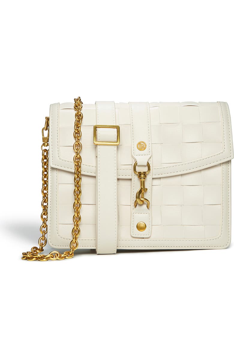 LaBante London Daisy White Vegan Shoulder & Crossbody Bag, Alternate, color, White
