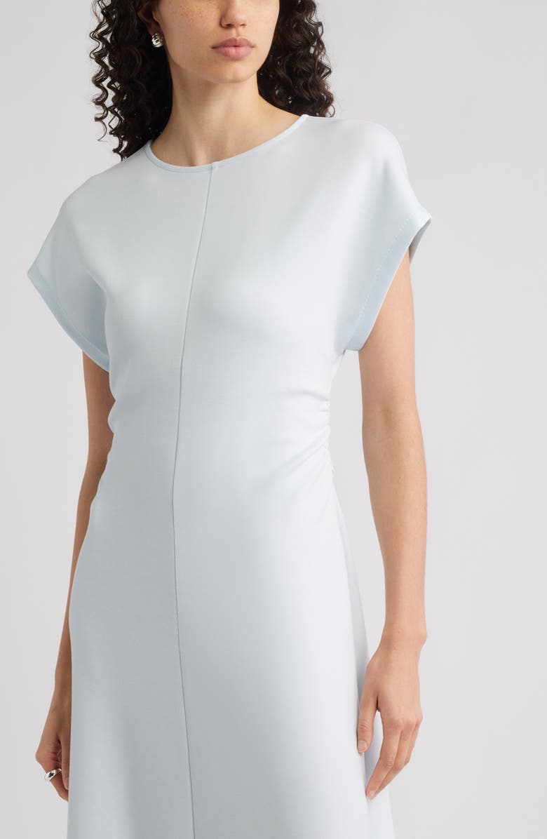 Nordstrom Crewneck Midi Dress, Alternate, color, Blue Fade