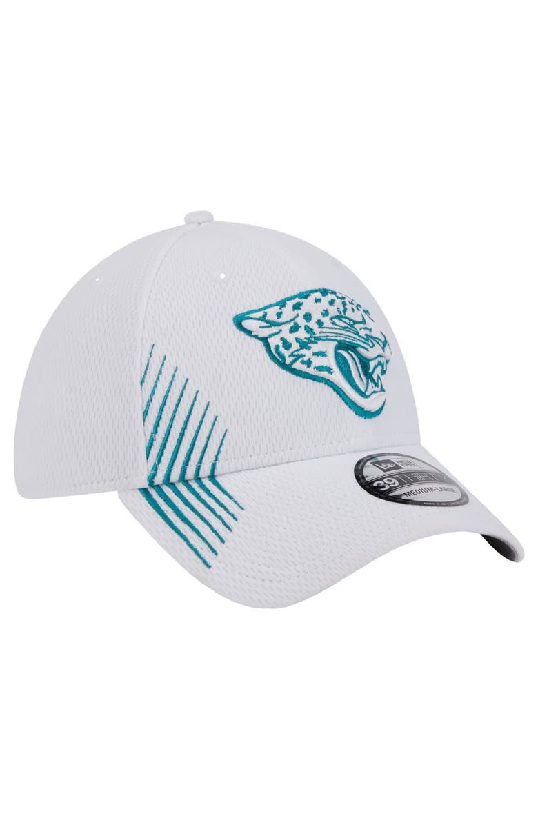 New Era Men's New Era White Jacksonville Jaguars Active 39THIRTY Flex Hat, Alternate, color, White