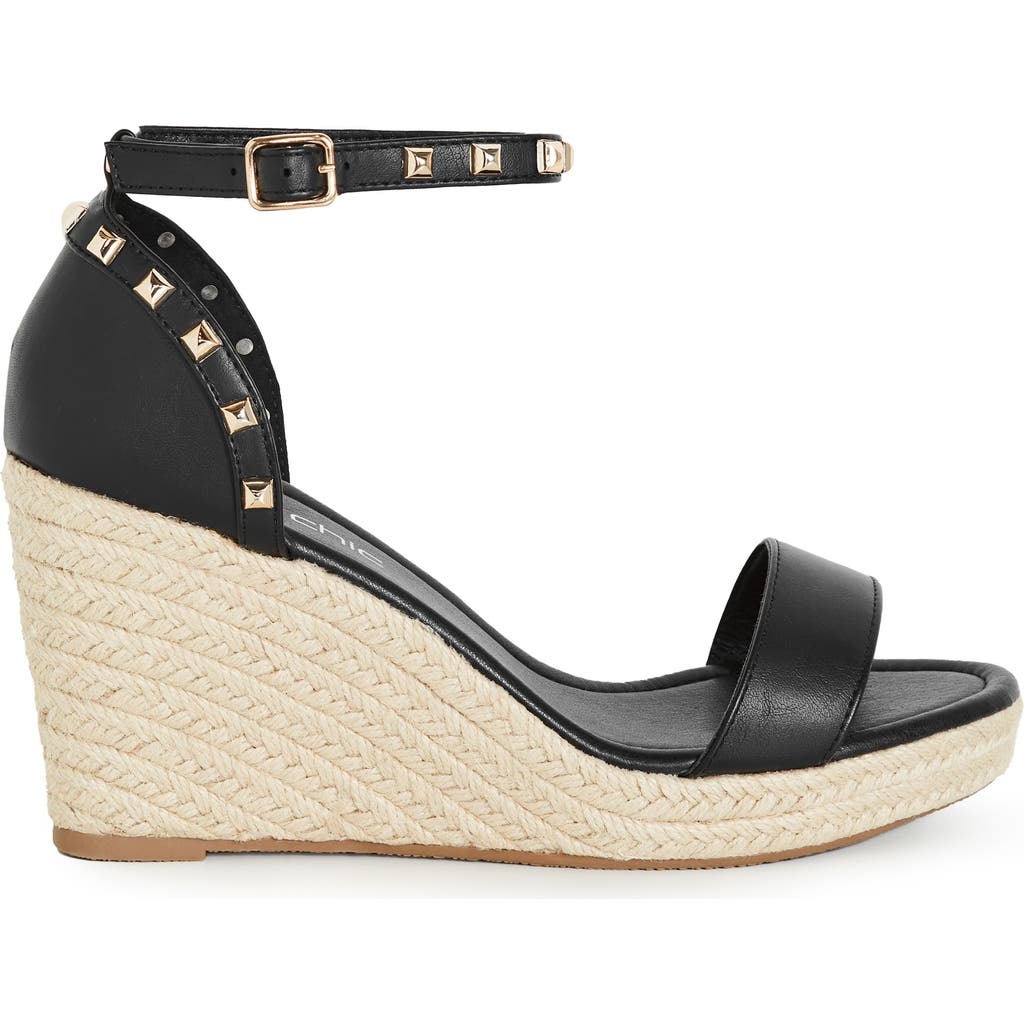 City Chic Electric Espadrille Wedge Sandal