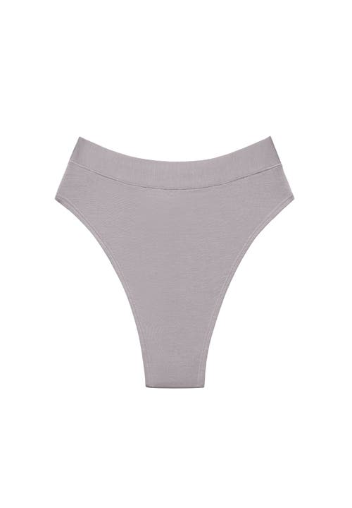 Cuup The Highwaist Thong In Gray