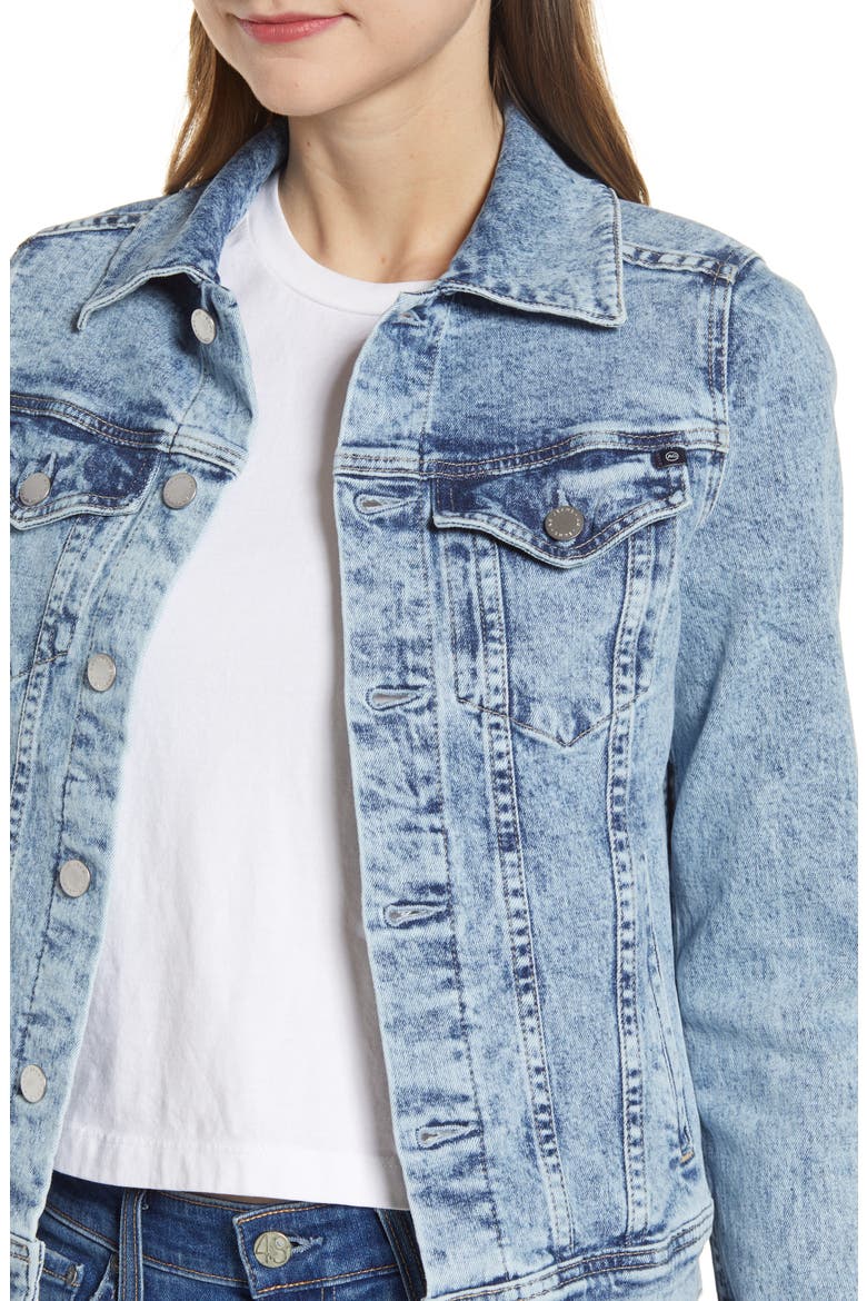 Mya Denim Jacket, Alternate, color, VIRTUE