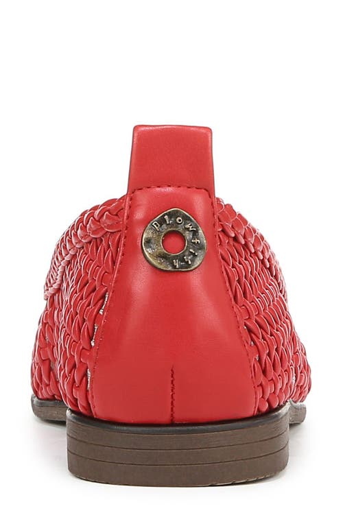 Blowfish Malibu Bardot Woven Flat In Red