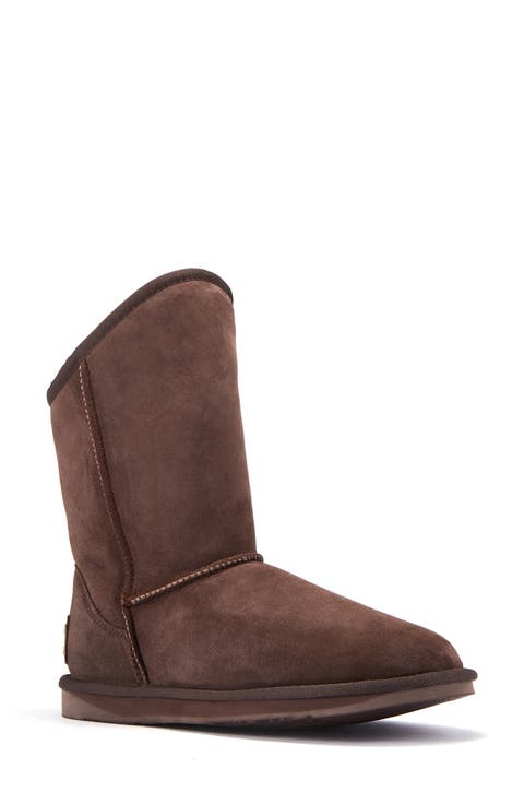 Cosy Genuine Shearling Short Boot (Women)