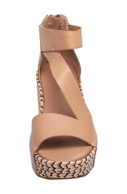 Antelope Kat Wedge Sandal In Brown