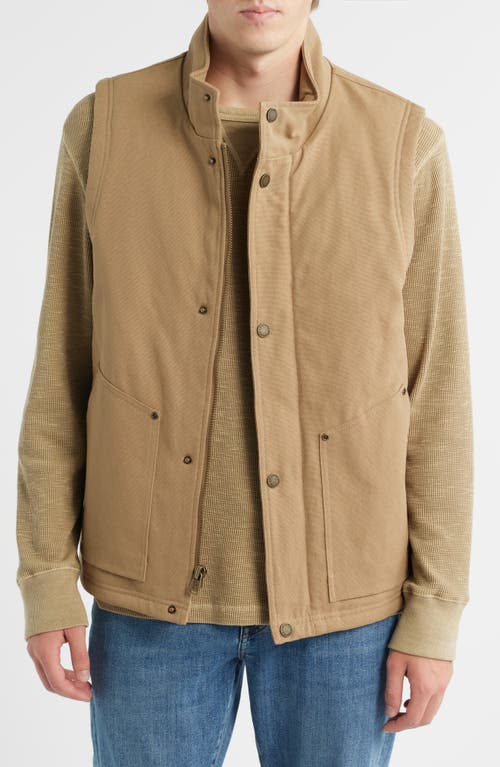 Pendleton Pine Grove Canvas Vest In Brown