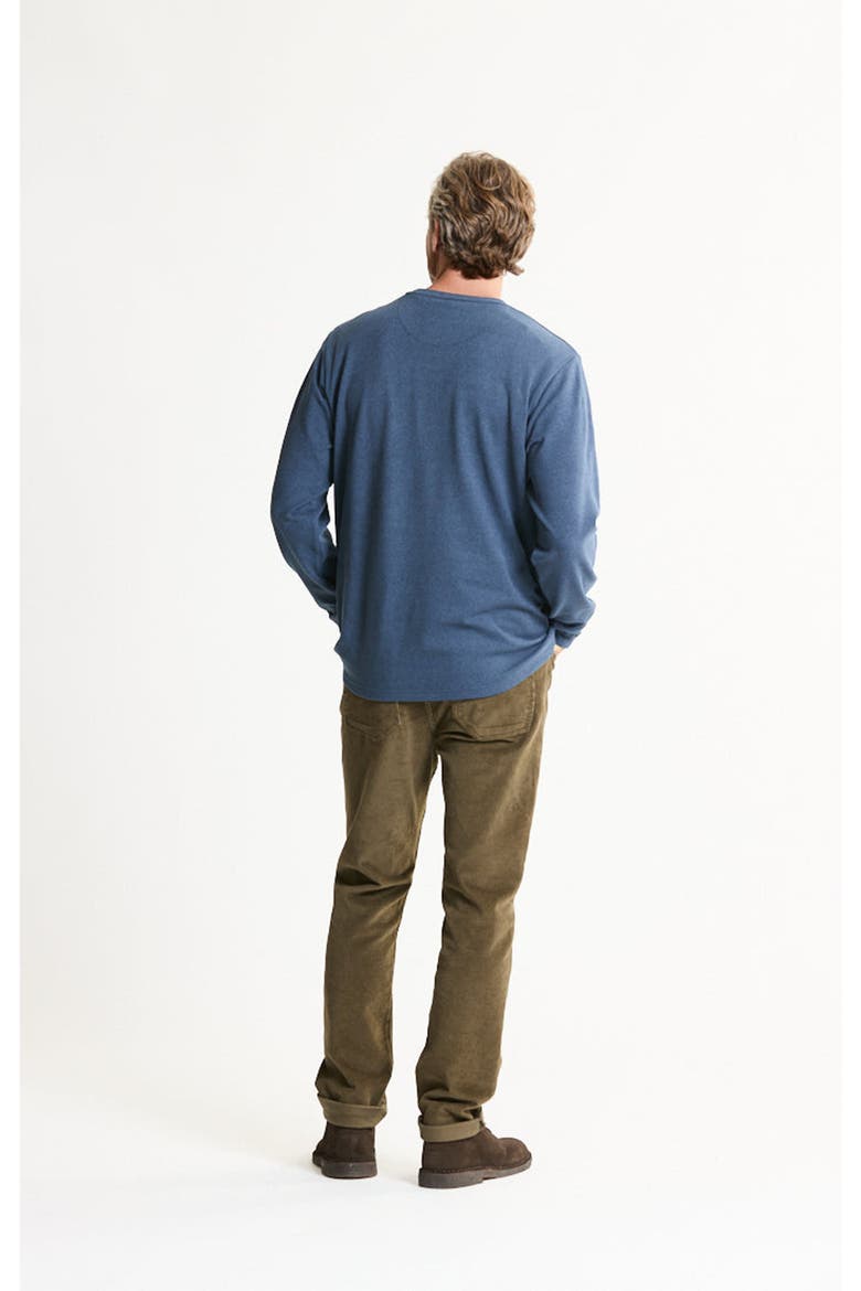 Ultra Soft Heather Knit Crewneck Sweatshirt, Alternate, color, NAVY