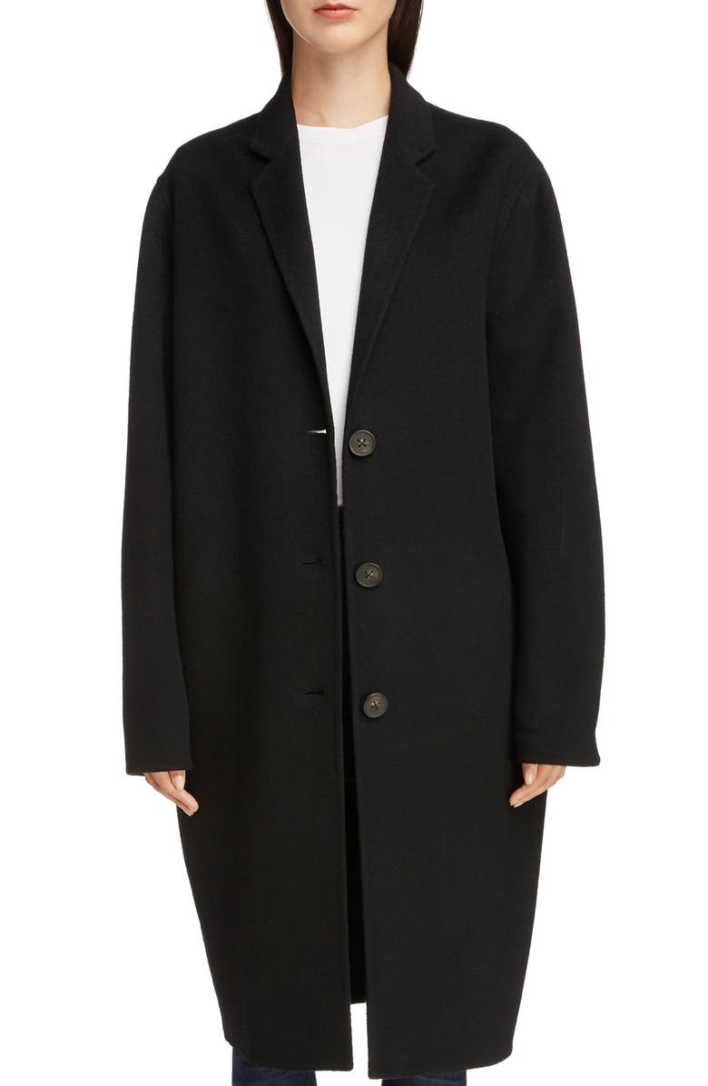 Acne Studios Double Wool Coat, Main, color,
