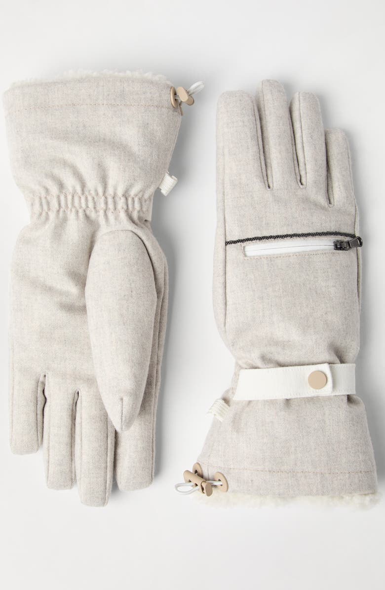 Brunello Cucinelli Mountain gloves, Alternate, color, 
