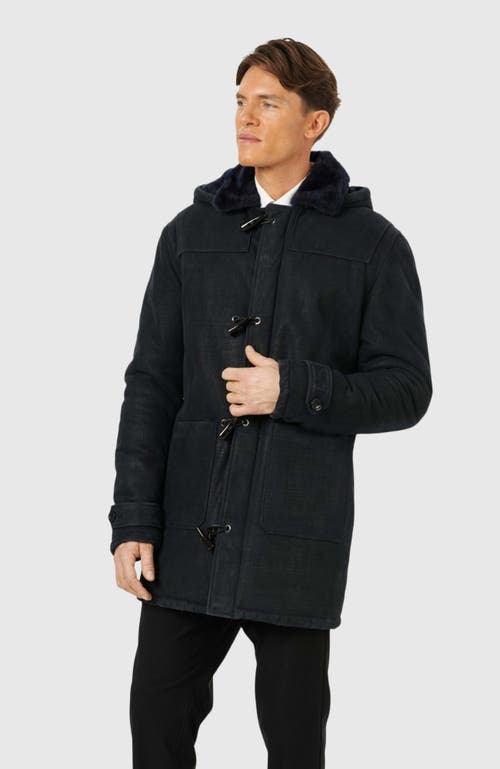 Gorski Merino Shearling Lamb Parka In Black
