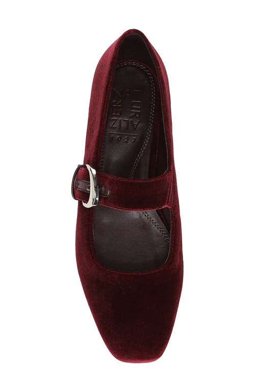 Naturalizer Cosmic Mary Jane Flat In Burgundy
