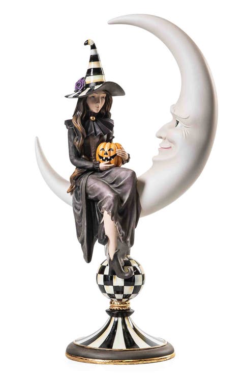 Spellbound Witch and Moon Figure