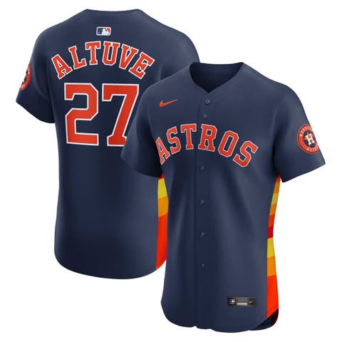 Men's Nike Jose Altuve Navy Houston Astros Alternate 2 Elite Player Jersey
