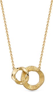 Astley Clarke Gold Raye Link Necklace
