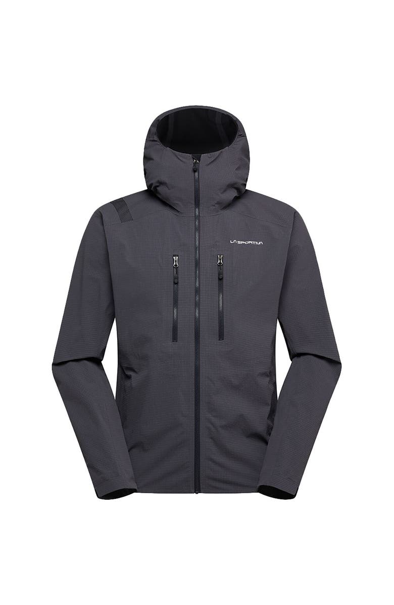 La Sportiva Helixir Shell Jacket - Men's, Alternate, color, Onyx/Chalk