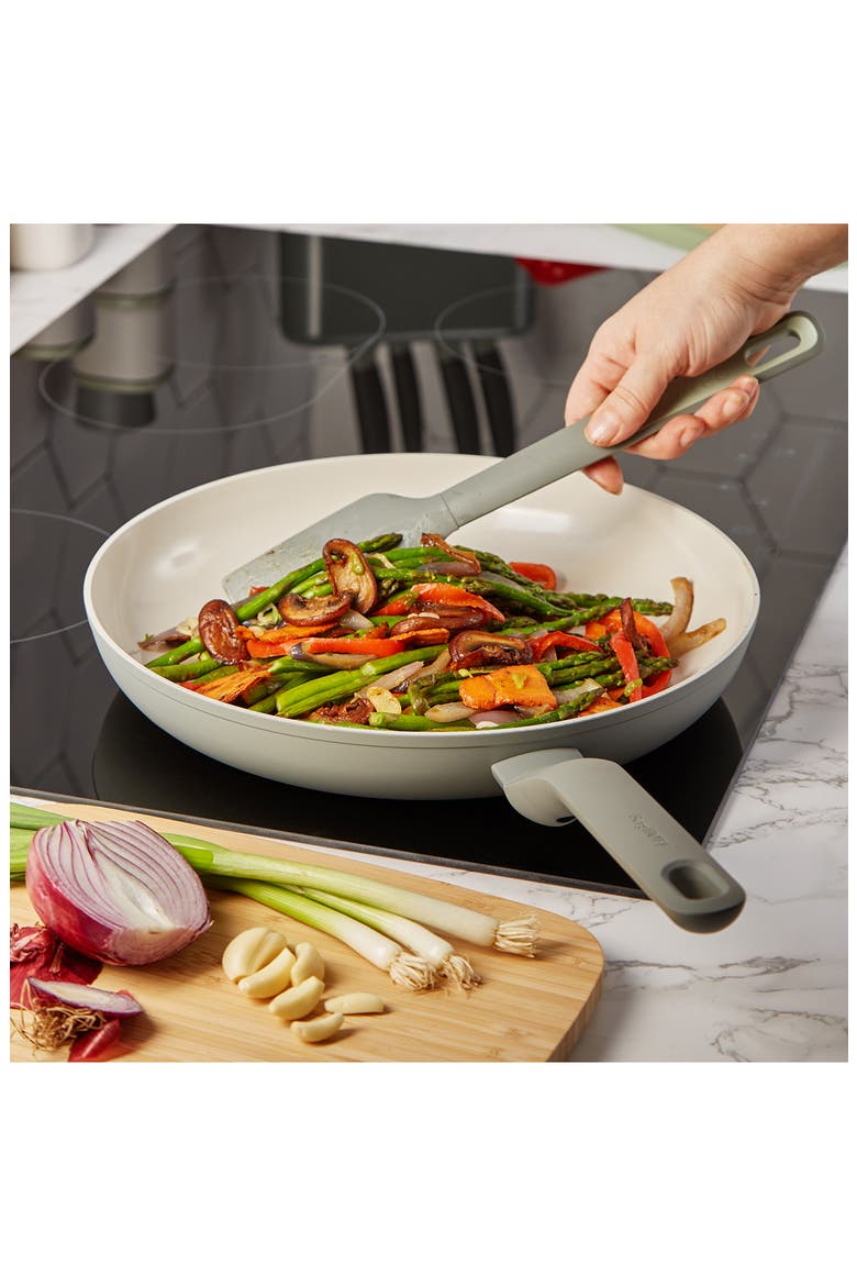 Leo Balance Nonstick 12" Frying Pan, Alternate, color, MOON MIST