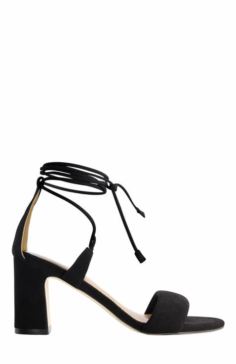 Ieda Ankle Tie Heeled Sandal
