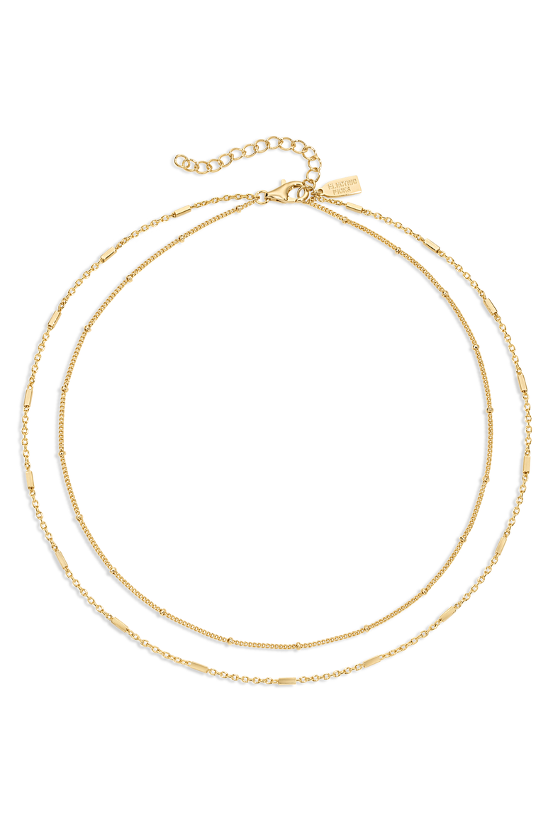 Double Take Necklace, Main, color, GOLD